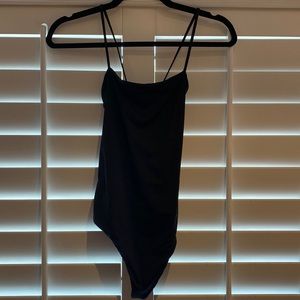 Aritzia Black Thong Bodysuit